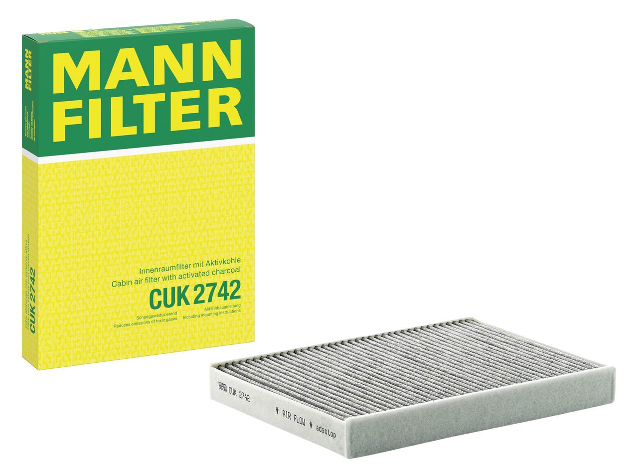 Mann Cabin Filter CUK 2742