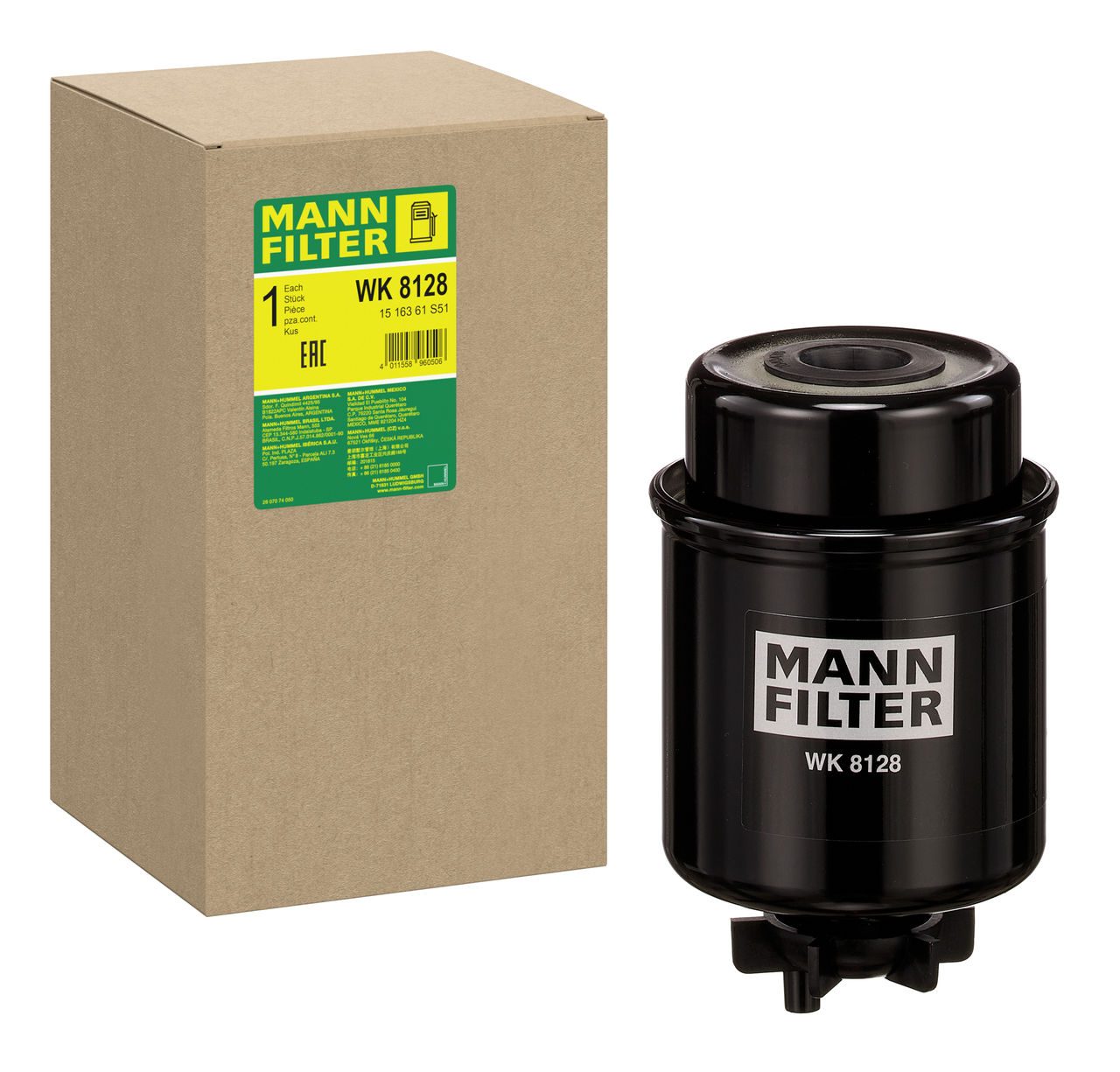 Mann Fuel Filter WK 8128