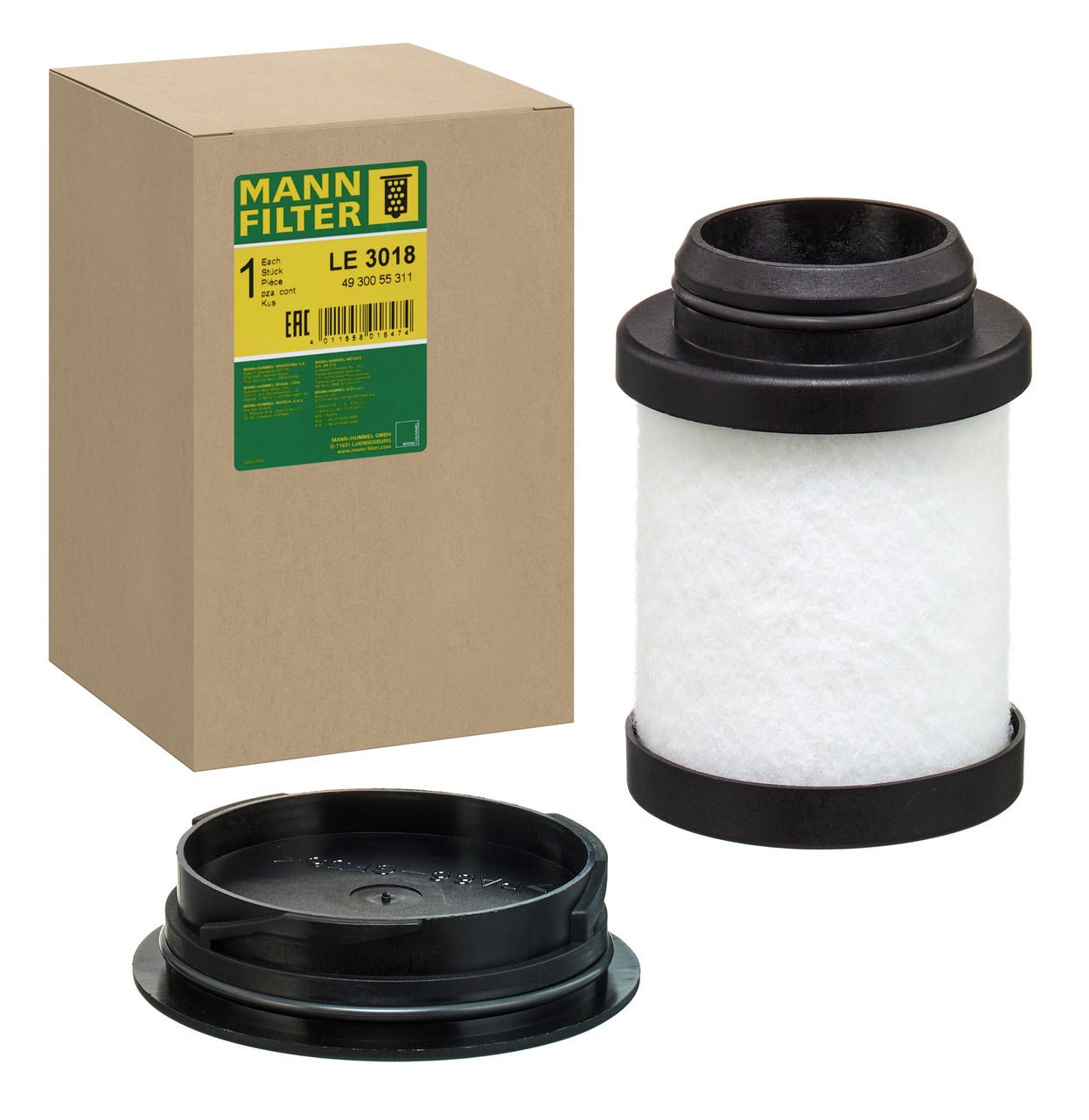 Mann Air-Oil Separator Filter LE 3018