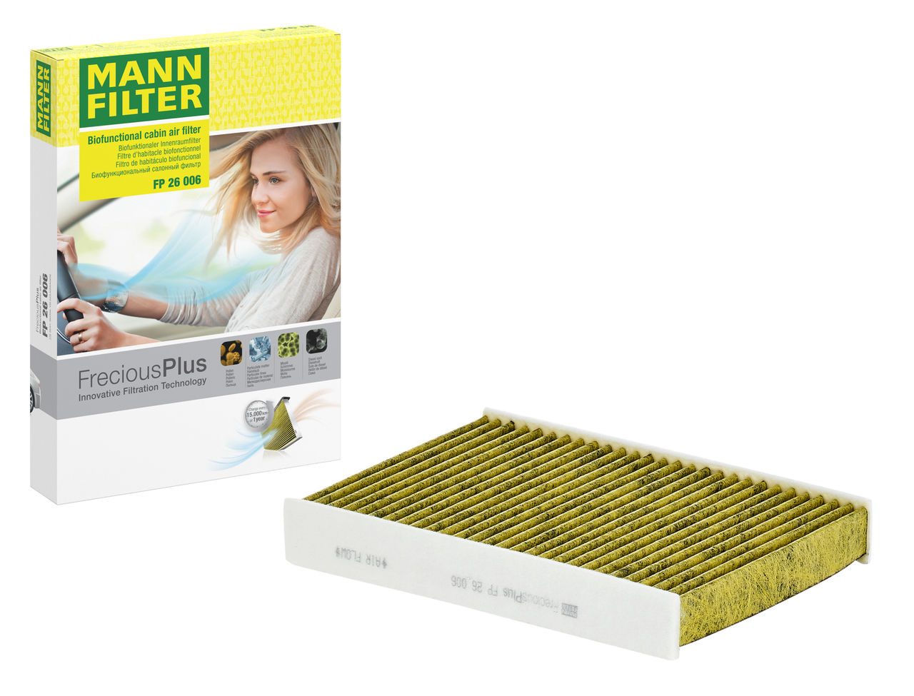 Mann Cabin Filter FP 26 006