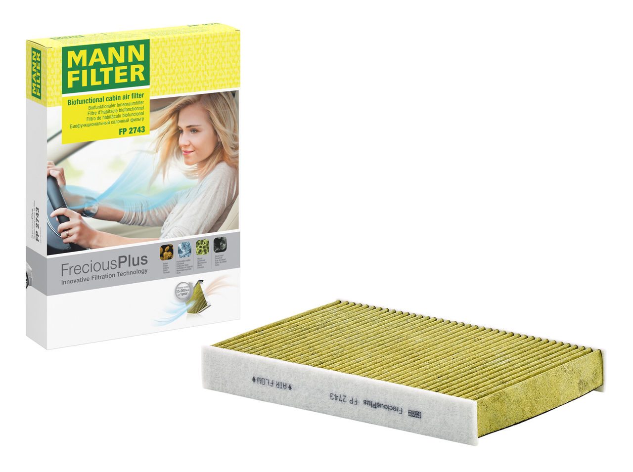 Mann Cabin Filter FP 2743
