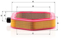Mann Air Filter C 40 193