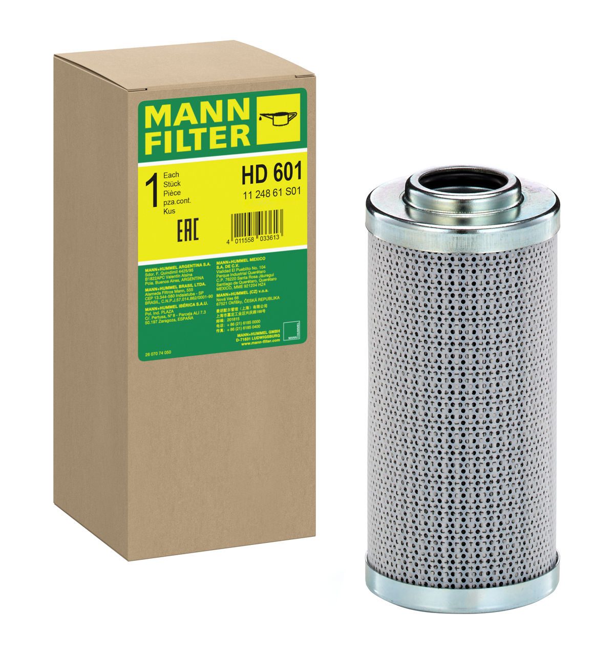Mann Hydraulic Filter HD 601