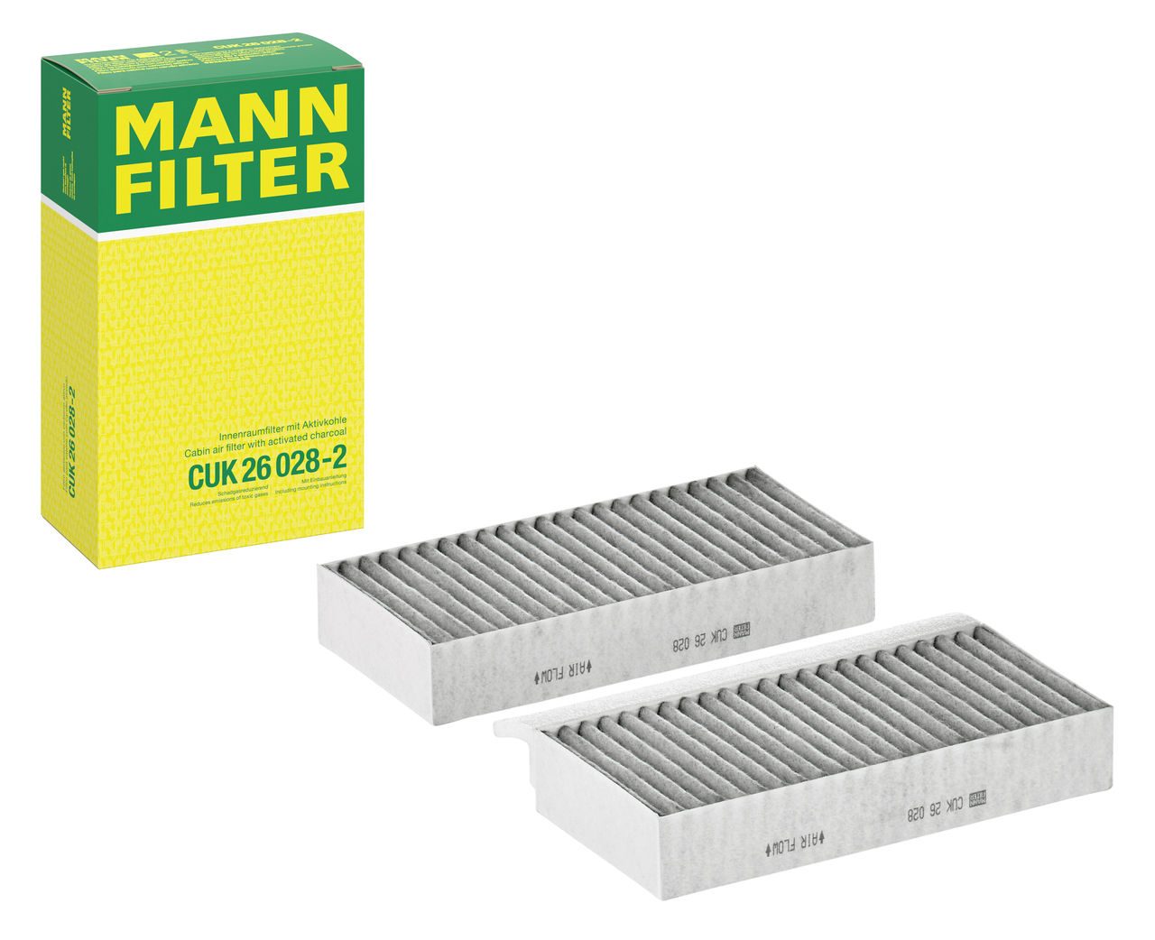 Mann Cabin Filter CUK 26 028-2
