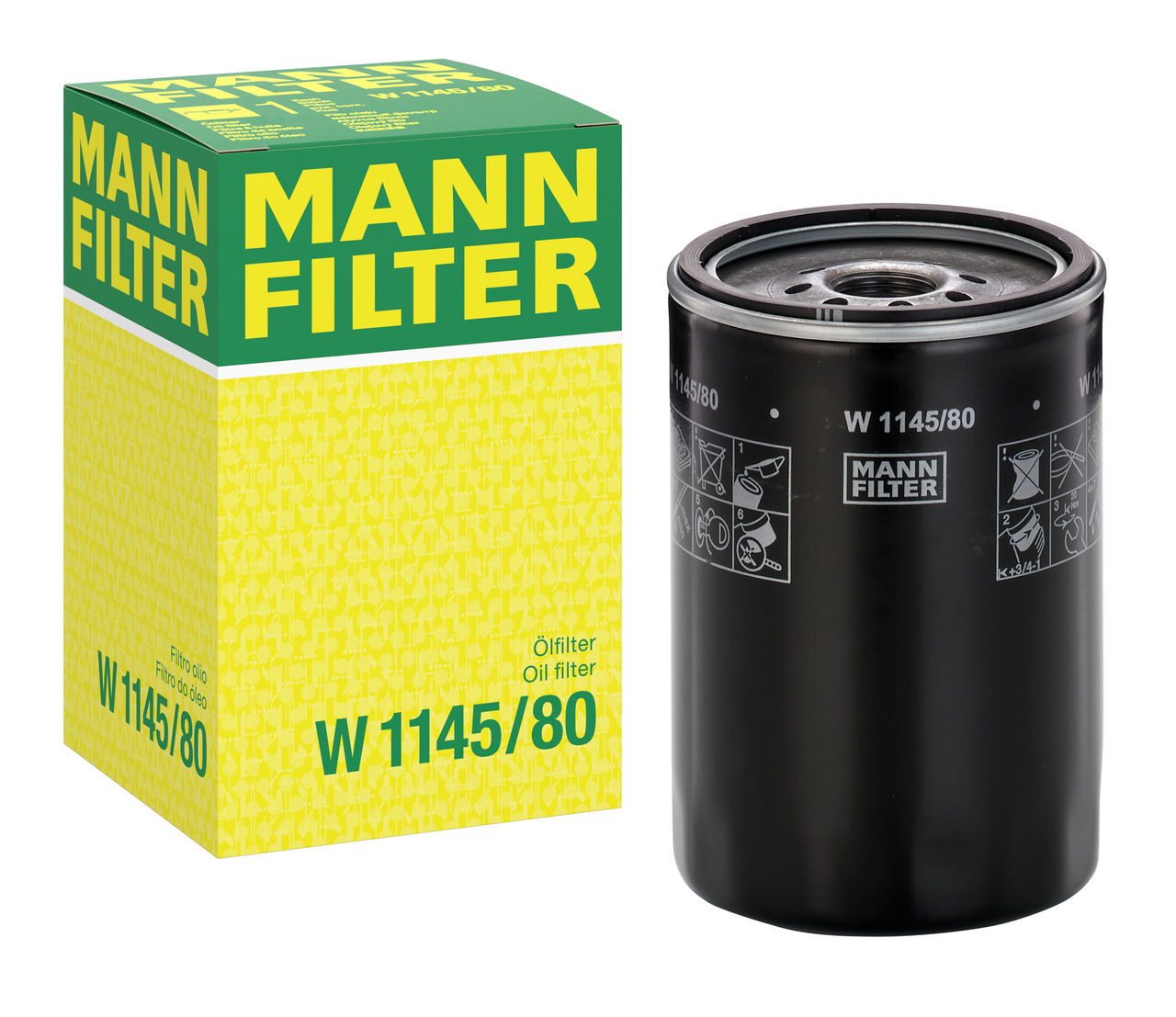 Mann Oil Filter W 1145/80