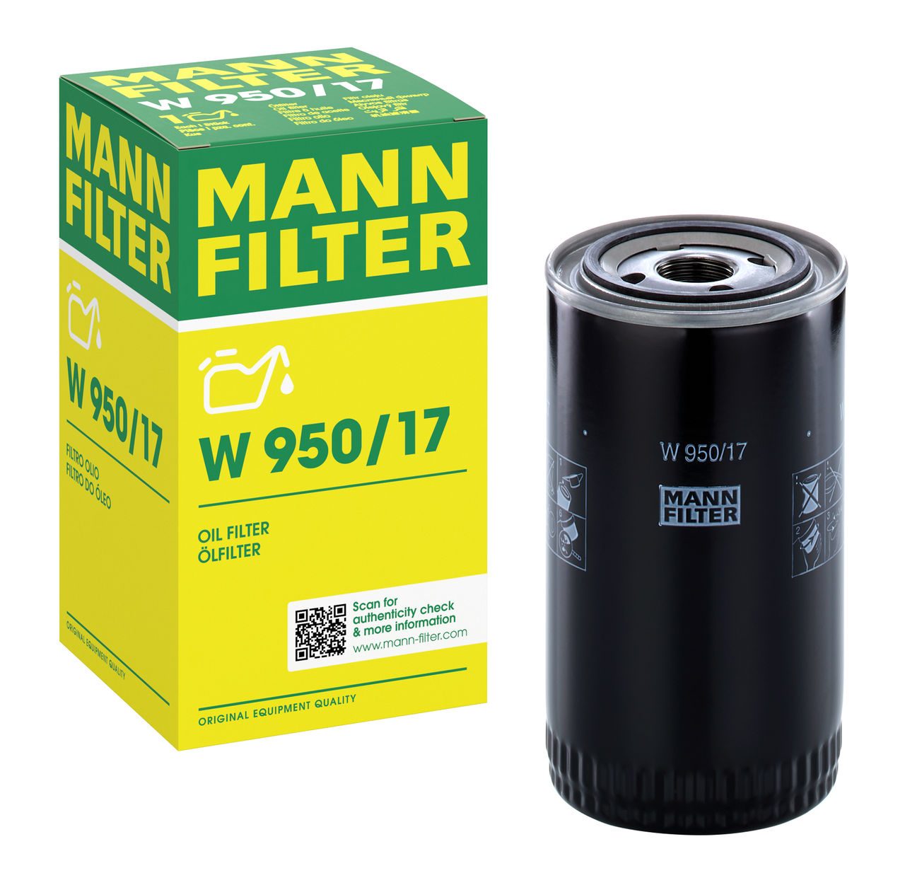Mann Oil Filter W 950/17