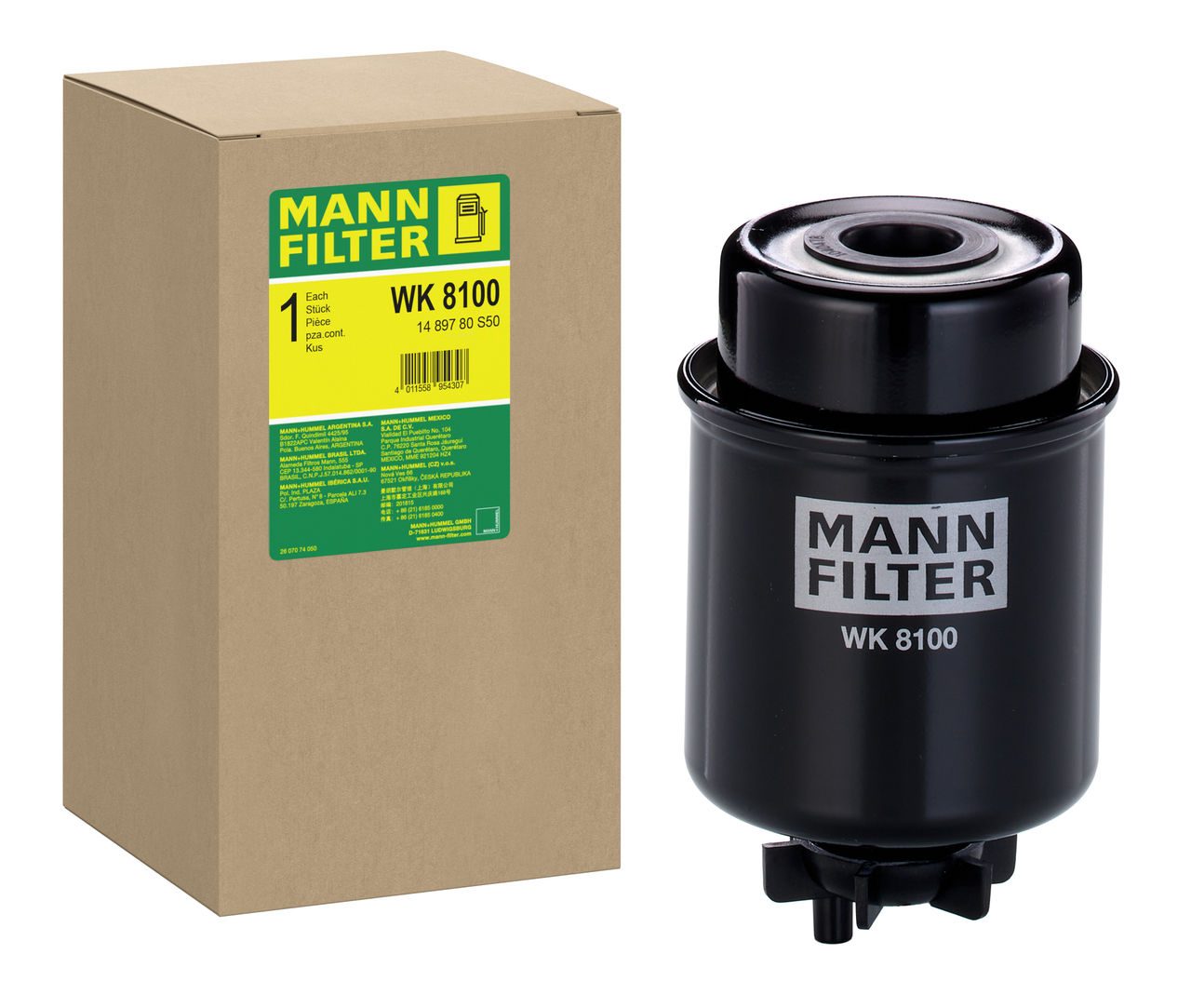 Mann Fuel Filter WK 8100