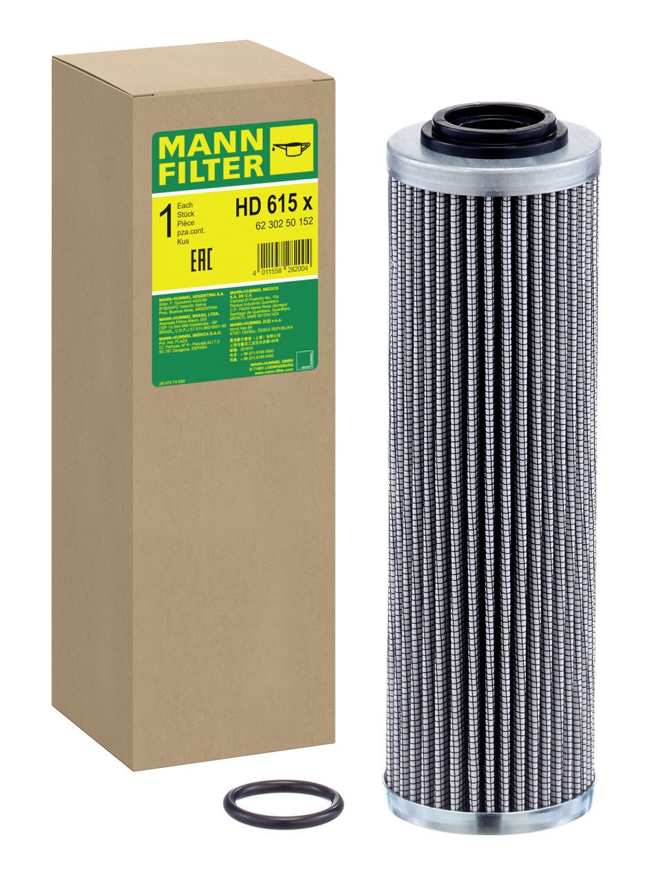 Mann Hydraulic Filter HD 615 X
