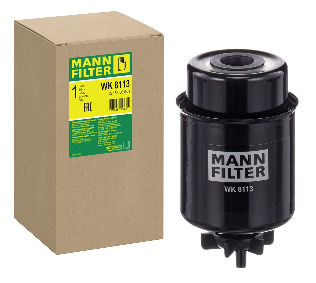 Mann Fuel Filter WK 8113