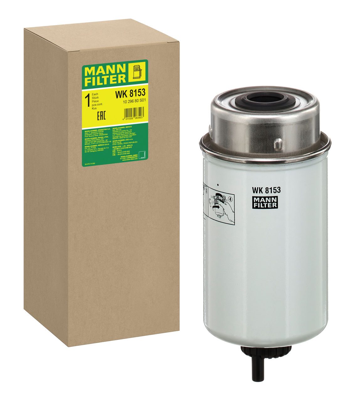 Mann Fuel Filter WK 8153