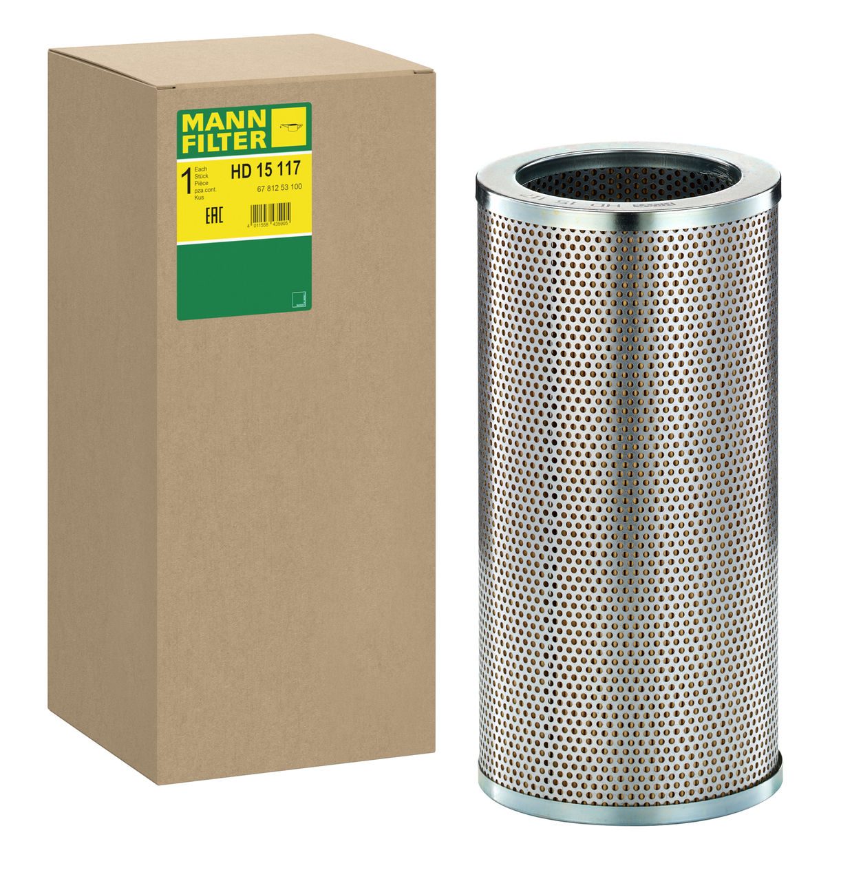 Mann Hydraulic Filter HD 15 117