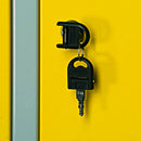 Key with lock for wardrobe cabinet