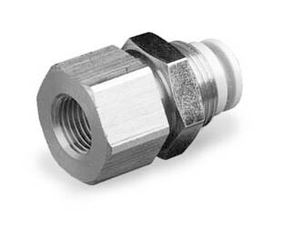 SMC KQE04-01 SMC Bulkhead Connector With
