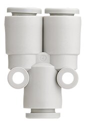 SMC KQ2U08-10A SMC Y-Connector With Reduction