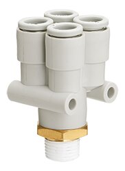 SMC KQ2UD04-02AS SMC Y Connector, 4-Way