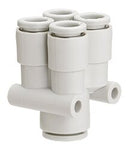 SMC KQ2UD04-06A SMC Y-Connector With Reduction