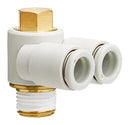 SMC KQ2Z08-03AS SMC Screw-In Angle, 2-Fold