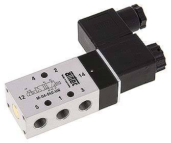Airtec Airtec | M 04510HN 24VAC | 5/2-Way | Solenoid Valve | 1/8"