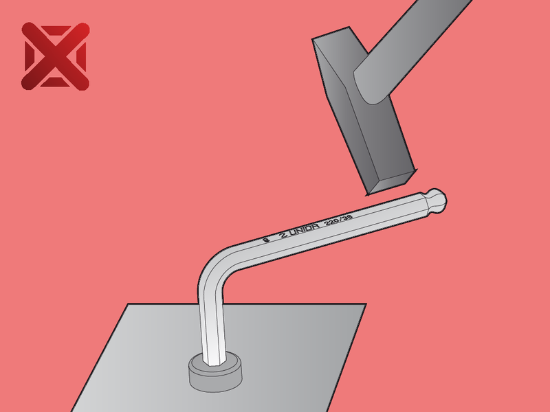 Unior Set of ball-end hex wrenches on plastic clip, 1,5 - 10/9 – Roladex Industrial Ltd, www.roladex.co.uk