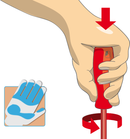 Unior Double-crosstip (PZ) screwdriver with insulated blade, VDE TBI, PZ0 x 60 – Roladex Industrial Ltd, www.roladex.co.uk