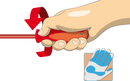 Unior Crosstip (PH) screwdriver with insulated blade, VDE, PH0 x 60 – Roladex Industrial Ltd, www.roladex.co.uk