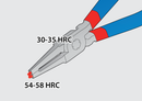 Unior Internal lock rings pliers, straight, 220 x 40 - 100 – Roladex Industrial Ltd, www.roladex.co.uk