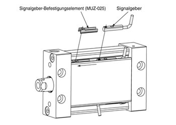 SMC MUZ-025 SMC Signal Transmitter Mounting Bracket