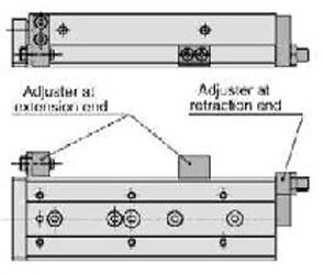SMC MXQ-AS8L SMC Stroke Limiter