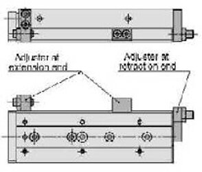 SMC MXQ-CS8-X12 SMC Stroke Limiter