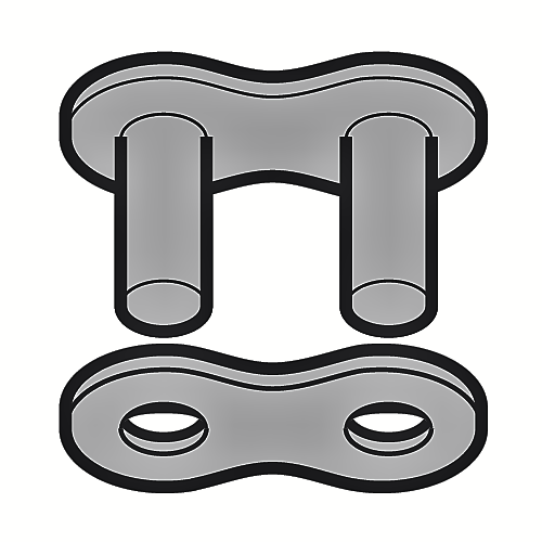 Image of RENOLD Rivet Link-24B-1SYN-No.107 - Roladex UK