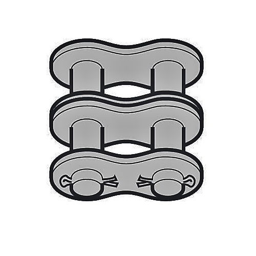 Image of RENOLD Cotter Pin Link-24B-2BLUE-No.11 - Roladex UK