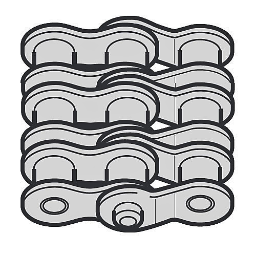 Image of RENOLD Double Crank Link-16B-3BLUE-No.30 - Roladex UK