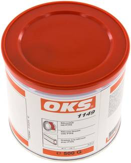OKS 1149-500G | Long-Lasting Silicone Grease With Ptfe | 500G | Genuine OKS Product | www.Roladex.co.uk