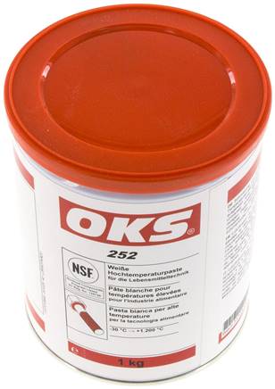 OKS 252-1KG | White High-Temperature Paste | 1KG | Genuine OKS Product | www.Roladex.co.uk
