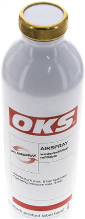 OKS 5000 | Air Spray Can | Empty | Genuine OKS Product | www.Roladex.co.uk