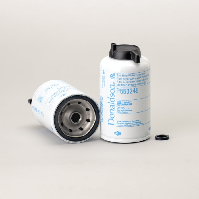  Donaldson Fuel Filter, Water Separator Spin-On Twist&Drain P550248 – High-Performance Filtration – Roladex UK