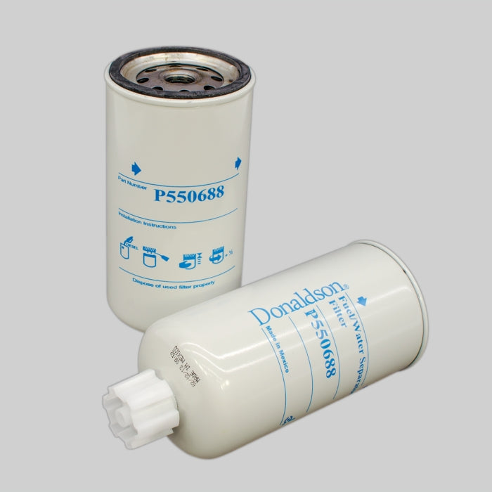  Donaldson Fuel Filter, Water Separator Spin-On P550688 – High-Performance Filtration – Roladex UK