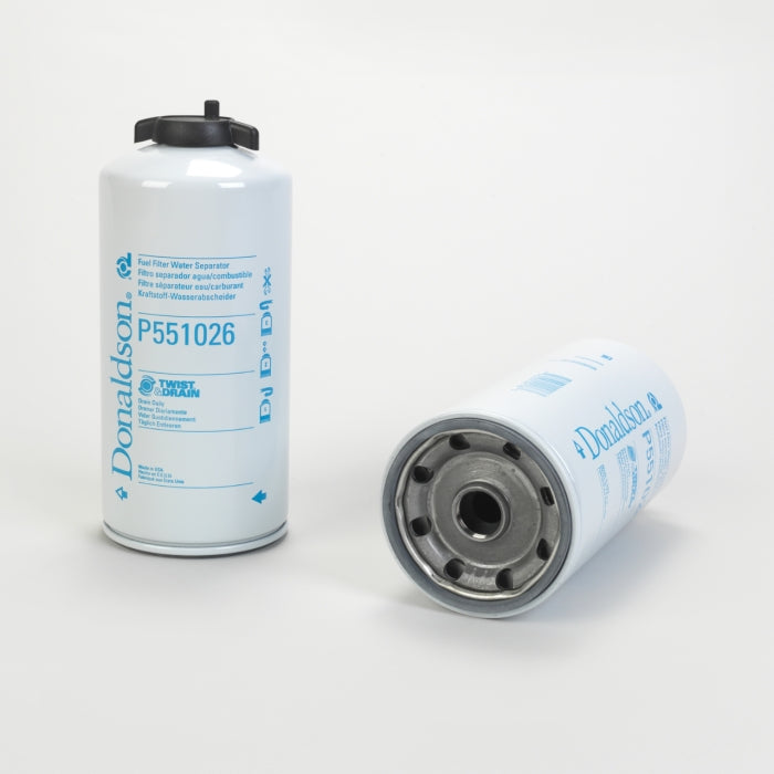  Donaldson Fuel Filter, Water Separator Spin-On Twist&Drain P551026 – High-Performance Filtration – Roladex UK