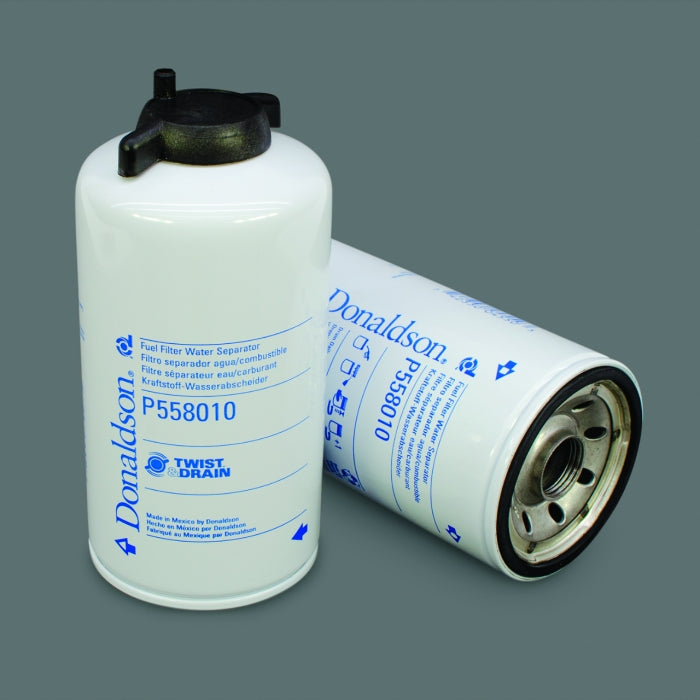  Donaldson Fuel Filter, Water Separator Spin-On Twist&Drain P558010 – High-Performance Filtration – Roladex UK