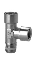 Image of S2070 3/8-3/8 - BSPT adaptor male female tee 3/8 thread PTFE seal (Pack of 5) - Camozzi | Roladex UK