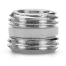 Image of S2615 3/8 - BSP adaptor male plug flush fitting 3/8 thread PTFE seal (Pack of 5) - Camozzi | Roladex UK