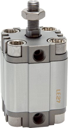 SES 40/15-B EMC   compact cylinders, double acting, piston 40 mm, stroke 15 mm
