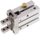 EMC Parallel Gripper, Pistons 16Mm, Single Acting - Closed When Not Pressurized (Internal Grab)