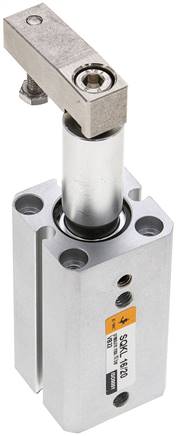 SQKL 16/20 EMC   swivel clamps / clamping cylinder ã˜ 16 mm, clamping stroke 20mm left turning (turns counter-clockwis