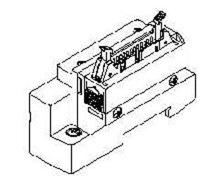 SMC SV2000-51D1-34A-C10 SMC End Plate D Side