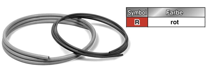 SMC TRS1065R-20 SMC Soft Nylon Hose, Red