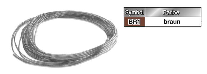 SMC TU1065BR1-20 SMC Polyurethane Hose, Brown