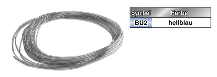 SMC TU1065BU2-20 SMC Polyurethane Hose, Light