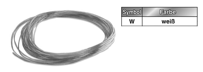 SMC TIUB01W-100 SMC Polyurethane Hose, White