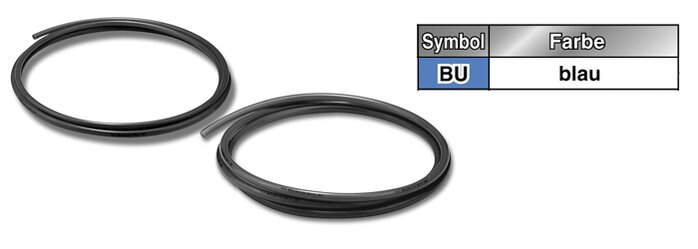 SMC TUH0604BU-20 SMC Rigid Polyurethane Hose/H